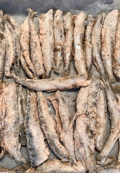 Мойва в духовке - Шаг 2