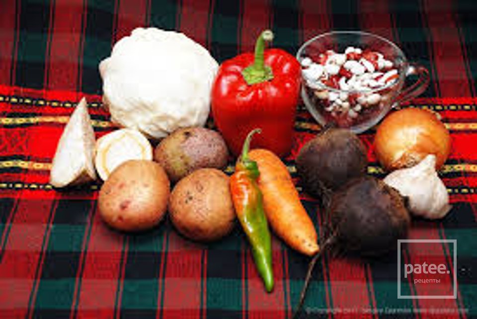 український борщ - Шаг 1