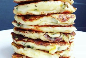 Ленивые хачапури-оладушки