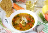 Куриный суп с булгуром