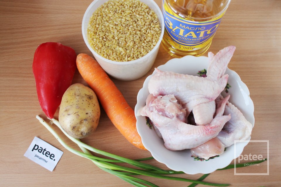 Куриный суп с булгуром - Шаг 1