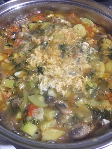 Рагу овощное с грибами - Шаг 4