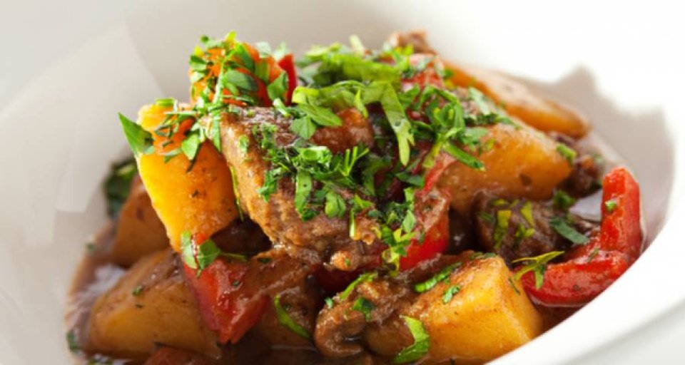 жаркое со свининой и картошкой в мультиварке рецепт для