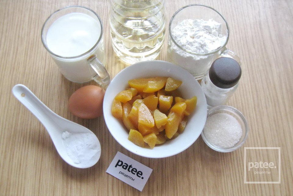 Оладьи с абрикосами - Шаг 1