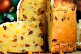 Итальянский пасхальный кекс Панеттоне (быстрый рецепт).