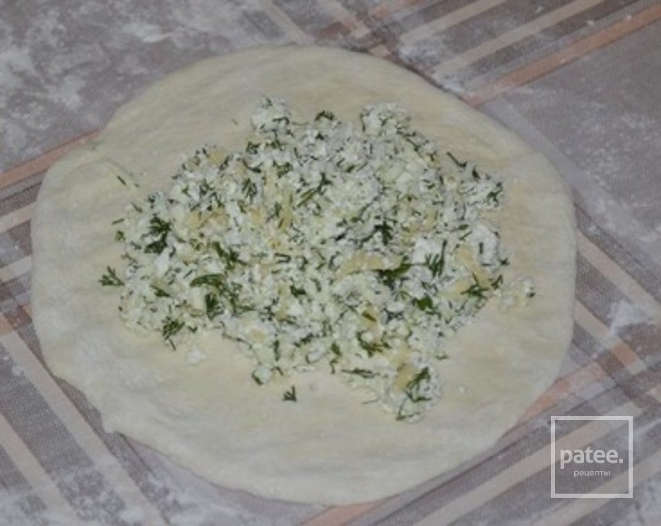 Быстрые хачапури с творогом и сыром - Шаг 1