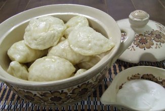 Вареники с творогом в мультиварке на пару