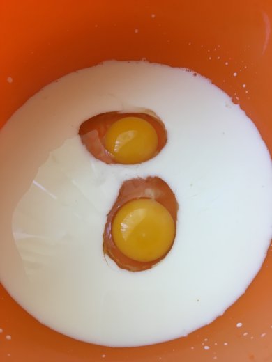 ОЛАДЬИ 🥞 С БЕКОНОМ - Шаг 1