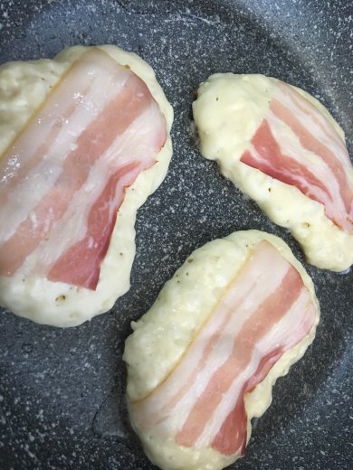 ОЛАДЬИ 🥞 С БЕКОНОМ - Шаг 2