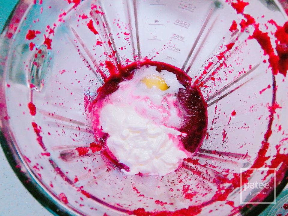 Розовые блинчики - Шаг 2