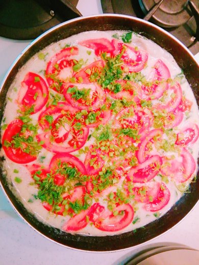 Запечённая тилапия в сливочном соусе со шпинатом - Шаг 3