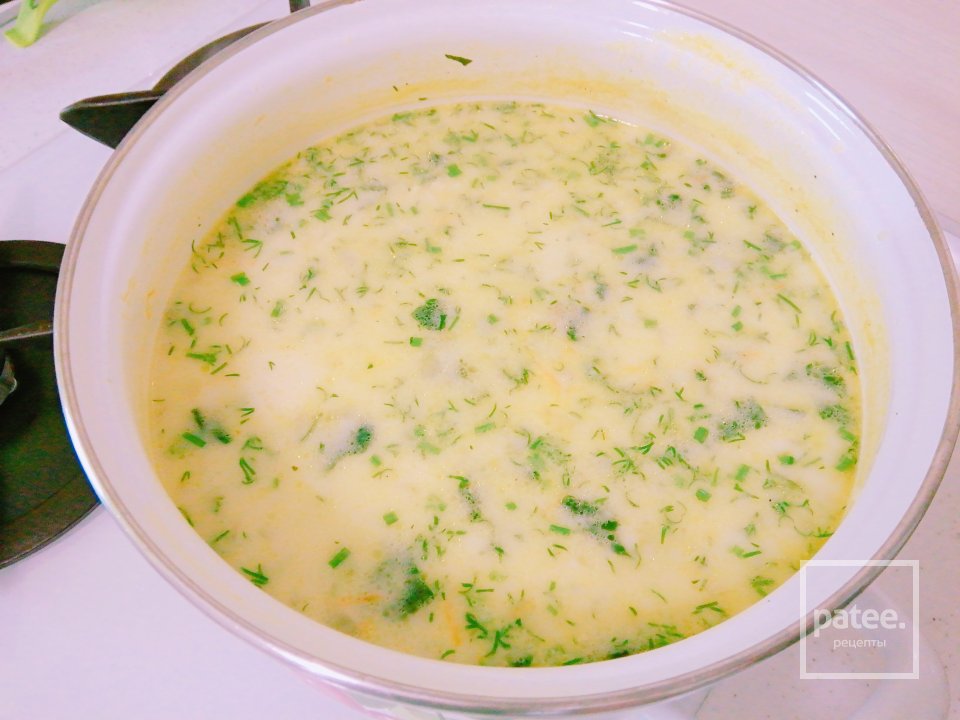 Молочный суп с макаронами и шпинатом - Шаг 2