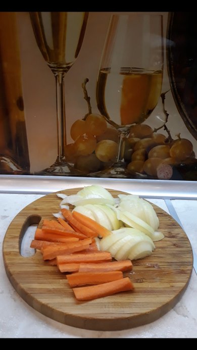 Шурпа ковурма (жаренная) - Шаг 3