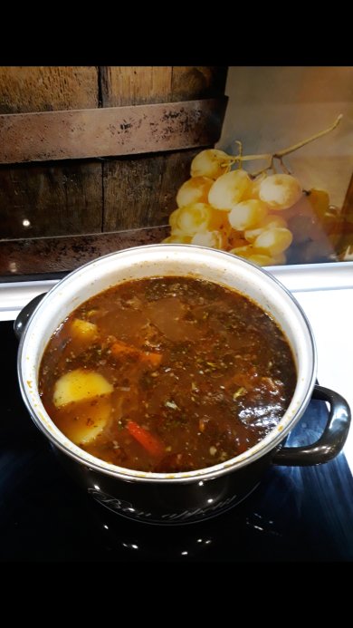 Шурпа ковурма (жаренная) - Шаг 10