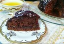Шоколадно-свекольный торт