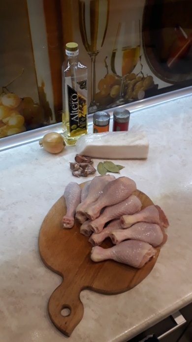 Куриные ножки "колокольчики" - Шаг 1