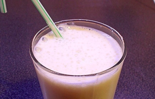 Рецепт «Бананово-молочный коктейль»