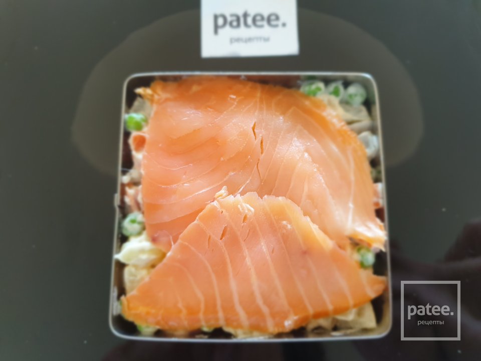 Праздничная закуска с сёмгой и икрой - Шаг 13