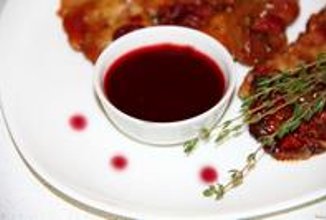 Вишневый соус к мясу