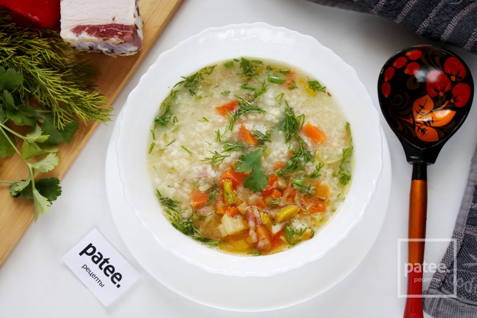 Кулеш с салом и овощами - Шаг 16