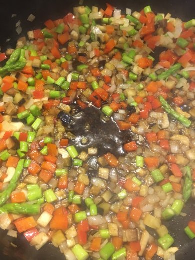 Рис с овощами по-восточному. - Шаг 5