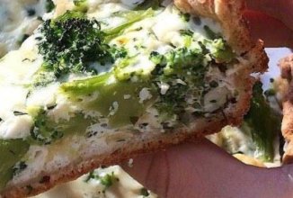 Киш с брокколи и цветной капустой