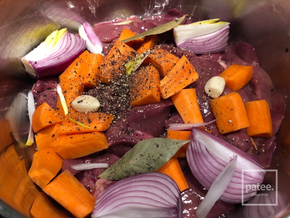 Паштет - Шаг 1