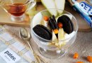 Творожный десерт с грушей и печеньем Орео
