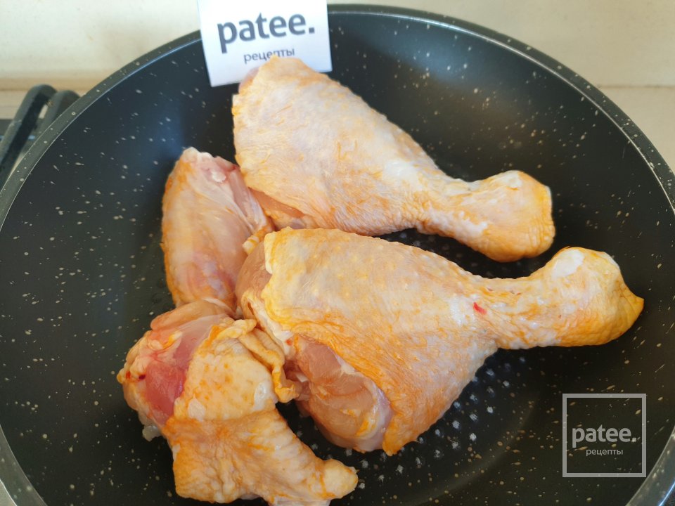 Рис с курицей и цветной капустой под соусом карри - Шаг 2