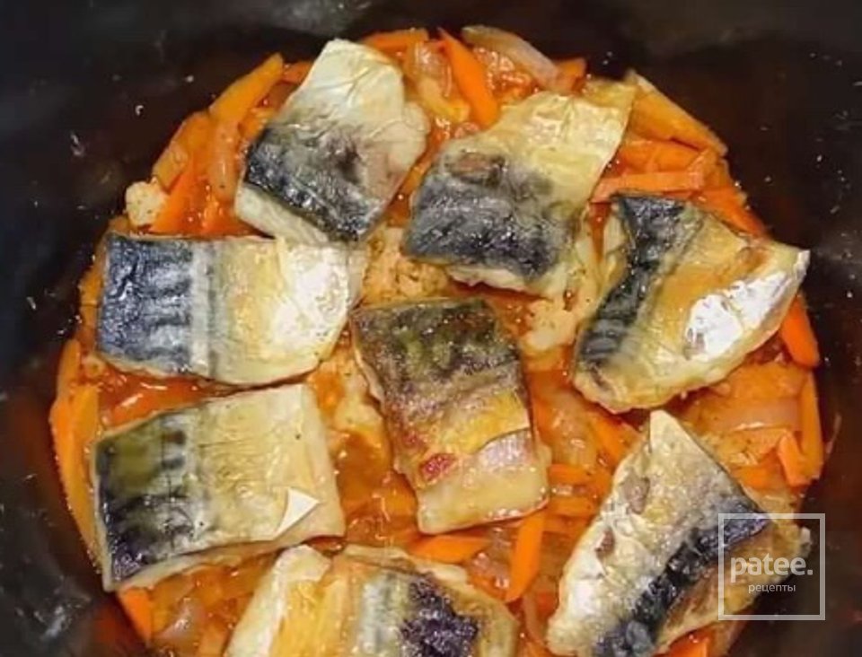 Скумбрия с цветной капустой и морковным пюре - Шаг 1