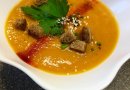 Постный крем-суп из батата