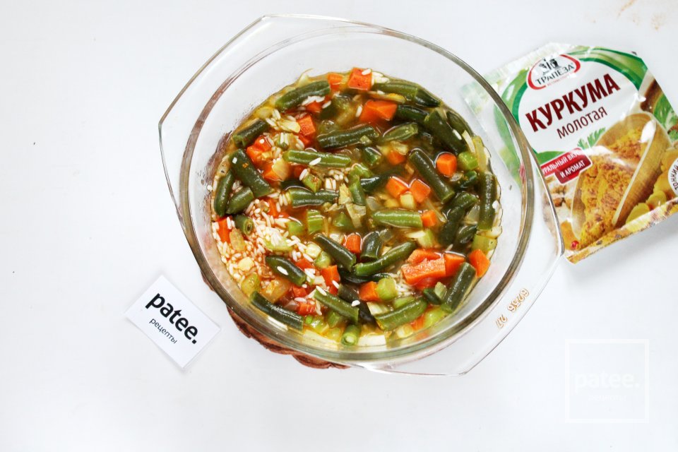 Постный плов с овощным ассорти - Шаг 11