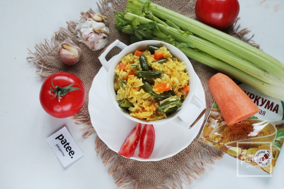 Постный плов с овощным ассорти - Шаг 14