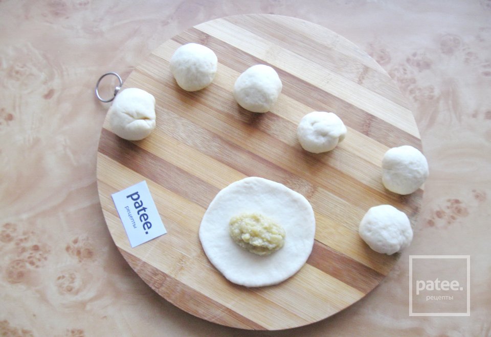 Жареные пирожки с красной чечевицей - Шаг 13