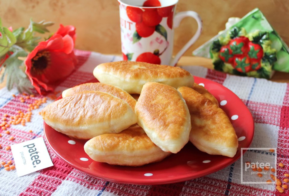 Жареные пирожки с красной чечевицей - Шаг 16
