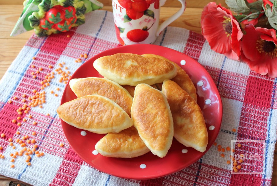 Жареные пирожки с красной чечевицей - Шаг 17