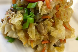 Постная солянка с вешенками