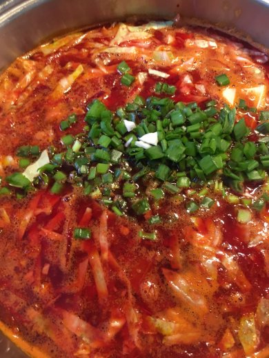 Постный борщ с шампиньонами - Шаг 8