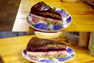 торт «вишнёвая фантазия»