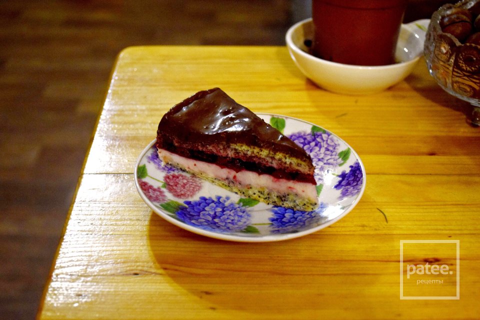 торт &laquo;вишнёвая фантазия&raquo; - Шаг 5