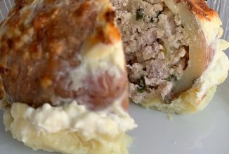 Фаршированный картофель