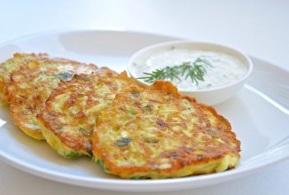 Кабачковые оладьи