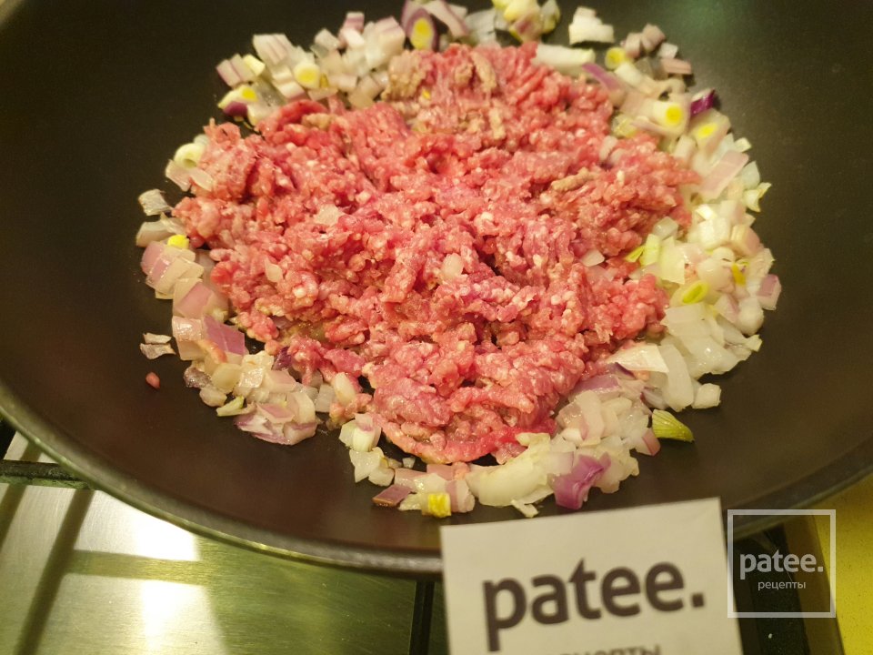 Паста феттучине под соусом болоньезе - Шаг 3