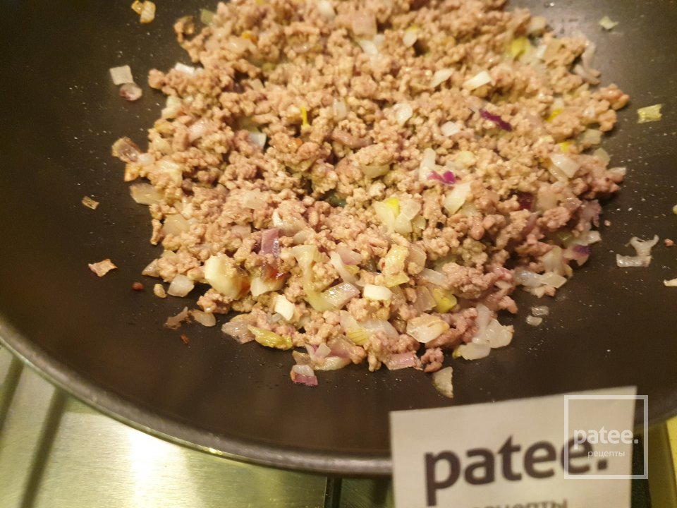 Паста феттучине под соусом болоньезе - Шаг 4