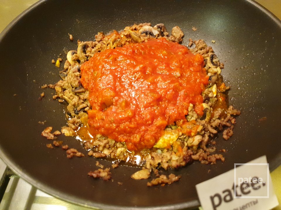 Паста феттучине под соусом болоньезе - Шаг 7