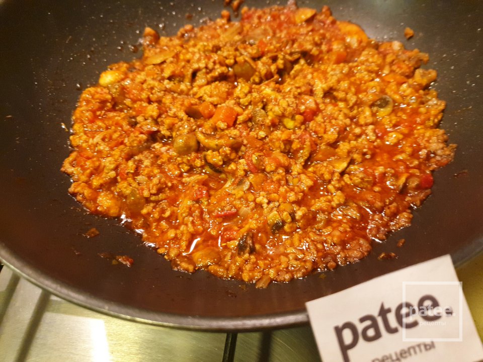 Паста феттучине под соусом болоньезе - Шаг 8