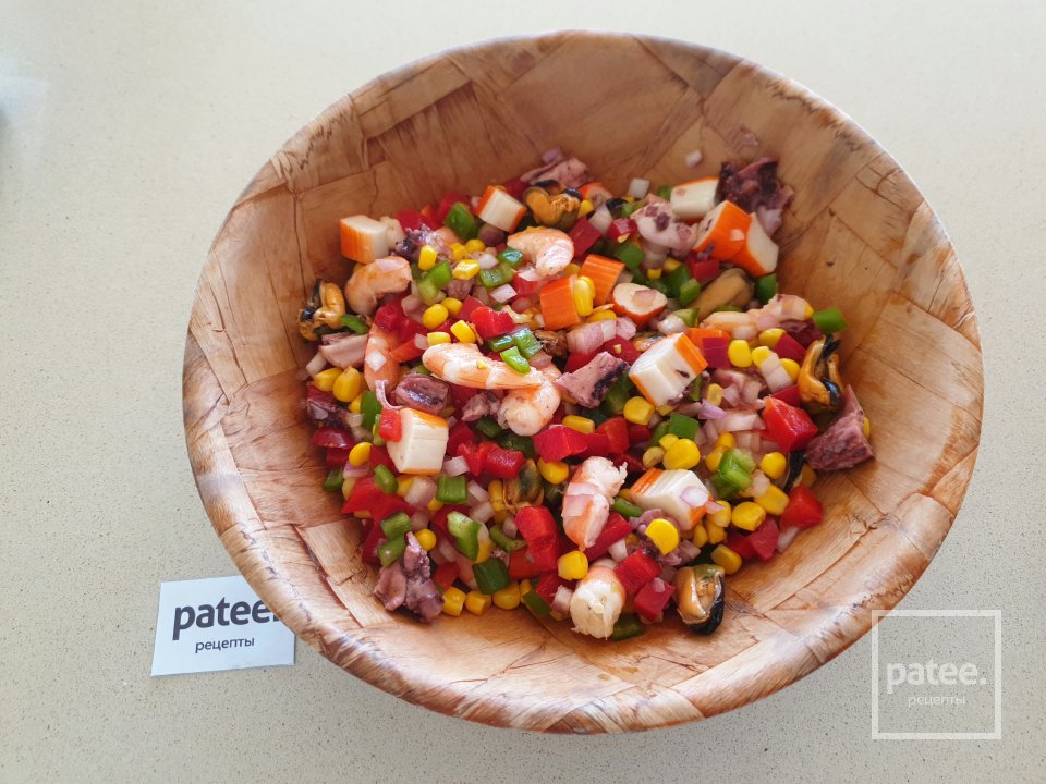 Сальпикон из морепродуктов - Шаг 11
