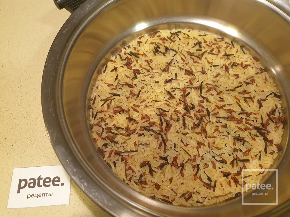 Рис с креветками в соусе бешамель - Шаг 2