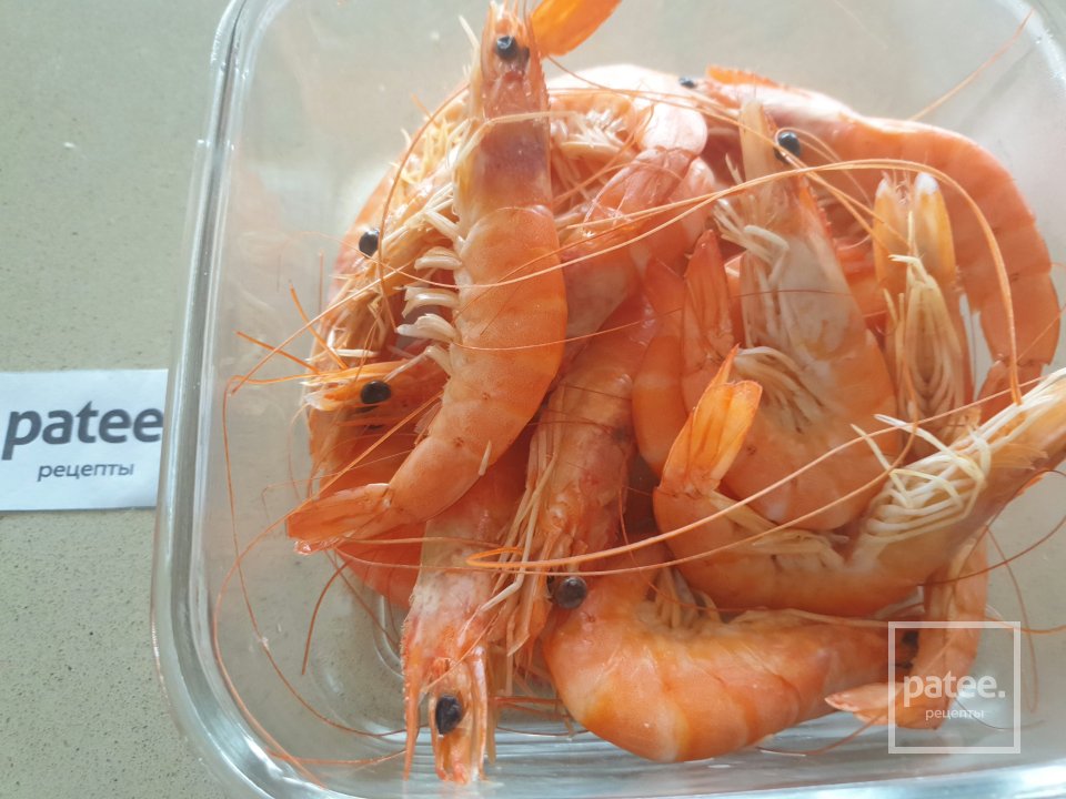 Рис с креветками в соусе бешамель - Шаг 3