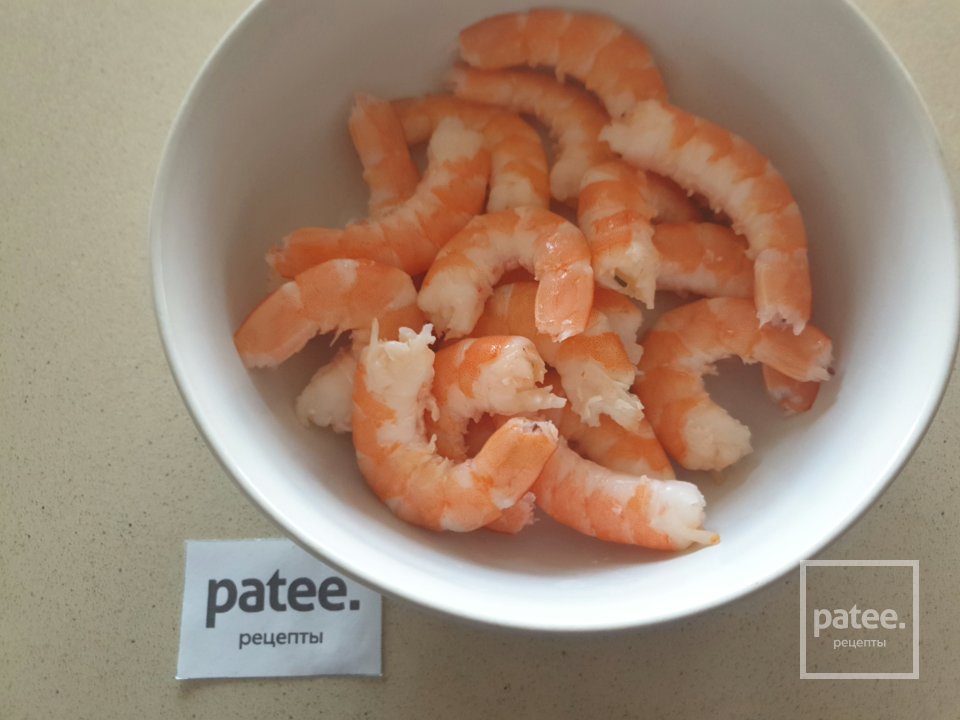 Рис с креветками в соусе бешамель - Шаг 4